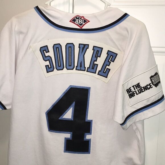 Authentic Game worn sewn Australian Australia Sydney Blue Sox Baseball Jersey M - Picture 6 of 7